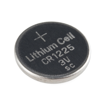 Coin Cell Battery - 12mm (CR1225) Coin Cell Battery - 12mm (CR1225)