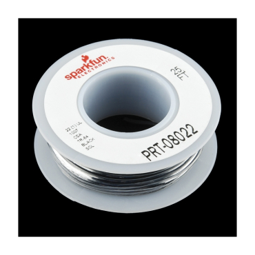 Hook-up Wire - Black (22 AWG)