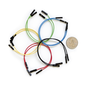 Jumper Wires Premium 6" F/F Pack of 10