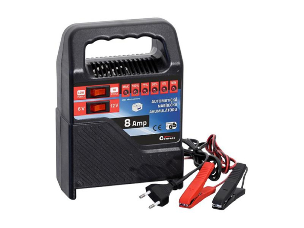 Battery charger COMPASS 07138 6/12V 8A