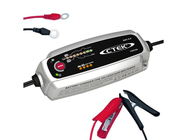 Battery charger CTEK MXS 5.0 12V 0.8A/5A with temperature sensor