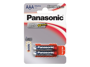 Baterry AAA (R03) alkaline PANASONIC Everyday Power 2pcs / blister
