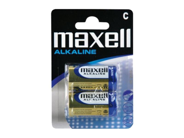 Battery C (LR14) alkaline MAXELL 2pcs / blister