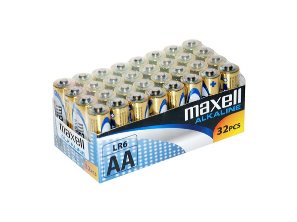 Battery AA (R6) alkaline MAXELL Power 32 pcs