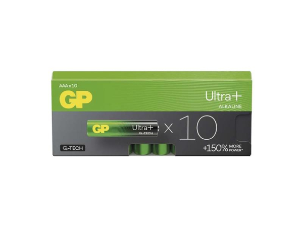 Battery AAA (R03) alkaline GP Ultra Plus 10pcs