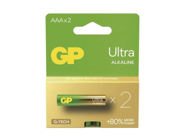 Battery AAA (R03) alkaline GP Ultra 2pcs