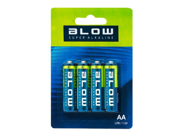 Battery AA (LR6) alkaline BLOW Super Alkaline 4 pcs