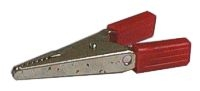 Alligator clip red - type I