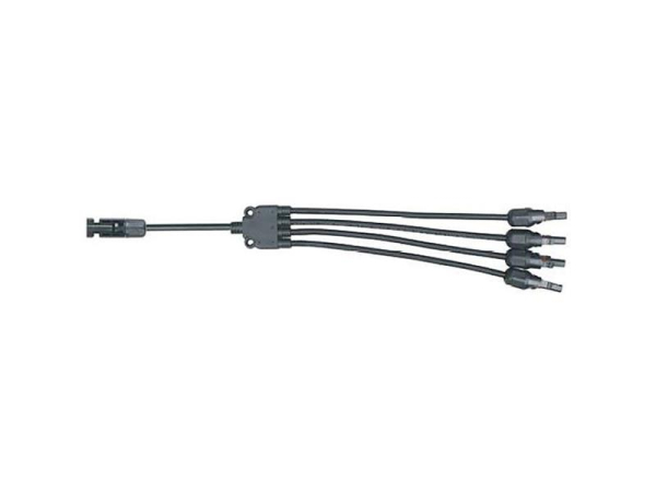 Cable TIPA MC4 split 1x connector/ 4x socket 30cm