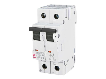 DC circuit breaker 40A two-pole ETIMAT
