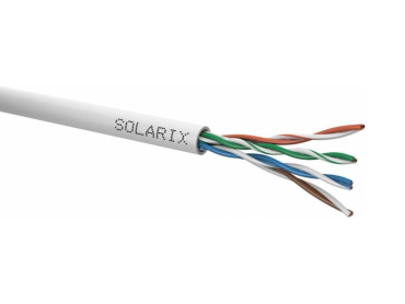 Cable SOLARIX CAT5E UTP PVC Eca 100m / box