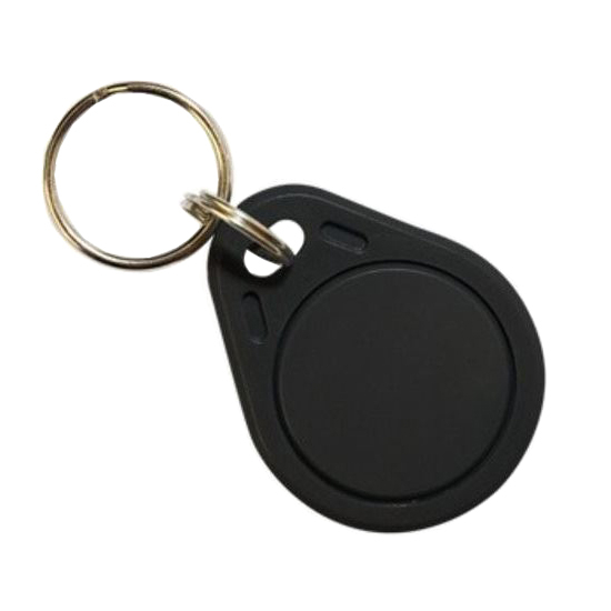 RFID access chip 13.56MHz, pendant, black