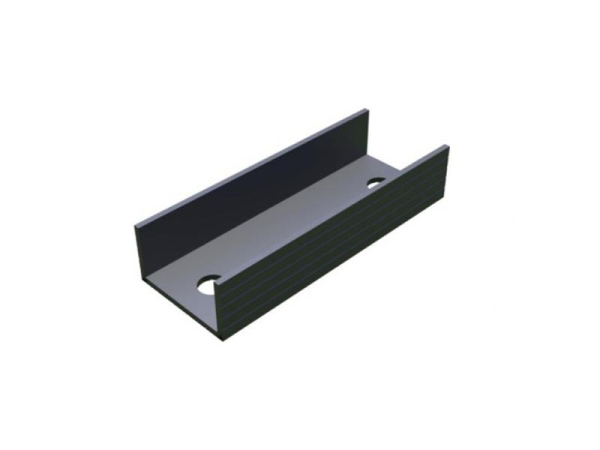 CCoupler for mounting profiles 40x40 black