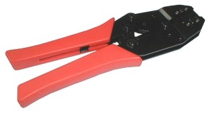 Crimping pliers for fastons and eyelets insulated TIPA LY-03C