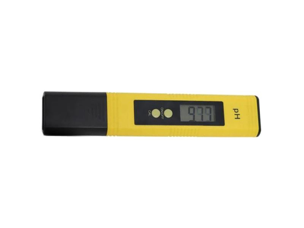 pH meter PH02 ATC with calibration solution