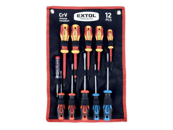 Screwdriver set EXTOL PREMIUM 53088 12pcs