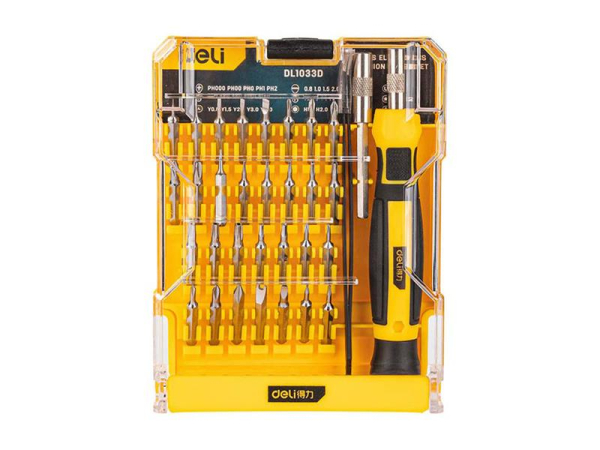 Screwdriver set DELI EDL1033D 33pcs