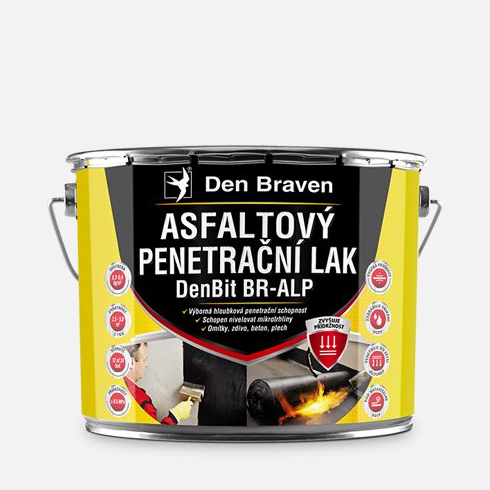 Asphalt penetrating varnish DEN BRAVEN DenBit BR–ALP 4,5kg