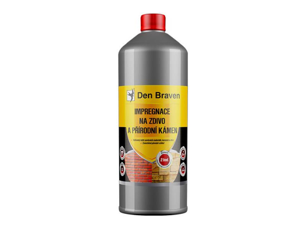 Impregnation for masonry and natural stone DEN BRAVEN 1l