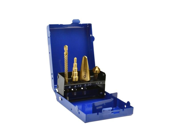 Drill set GEKO G38571 4pcs