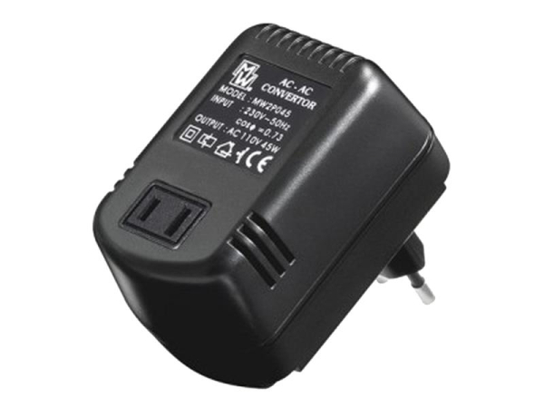 Desktop voltage converter 110VAC/  45W MINWA MW2P045