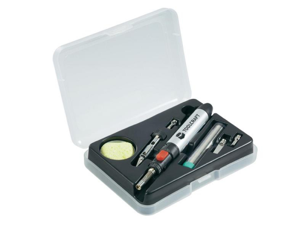 Gas solder TOOLCRAFT PT237 set