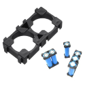 Battery holder made of 18650 cells - module for 2 cells