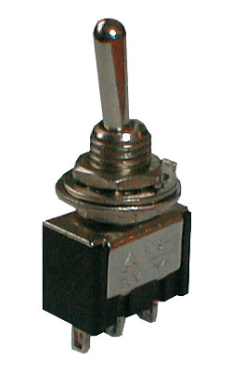Toggle switch    3pol./3pin  ON-OFF-ON