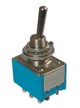 Toggle switch    2pol./9pin  ON-ON  12V