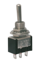 Toggle switch    3pol./3pin  (ON)-OFF-(ON)
