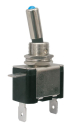 Toggle switch   2pol./2pin  ON-OFF 12VDC/25A (blue LED)
