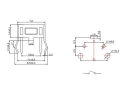 Micro switch TACTRONIC Ts03v-043 6x3.5mm l=5.0mm-90°