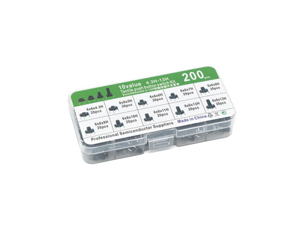 Set of 200pcs Micro Switches
