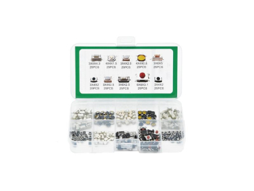 Set of 250pcs SMD Micro Switches