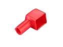 Protective cover for the battery terminal, red, size 16x16x14mm