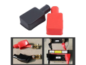Protective cover for the battery terminal, black, size 55x35x20mm