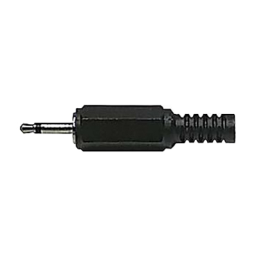 Connector Jack 2.5  mono  plastic