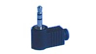 Connector Jack 3.5  stereo angular plastic