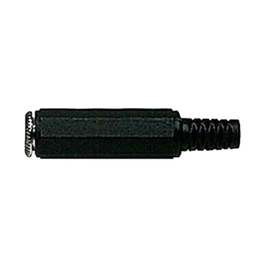 Plug contact 6.3 stereo (plastic)