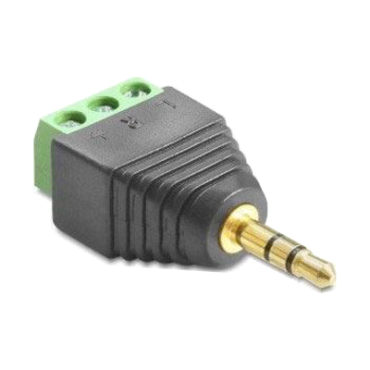 Connector Jack 3.5  stereo with terminal block