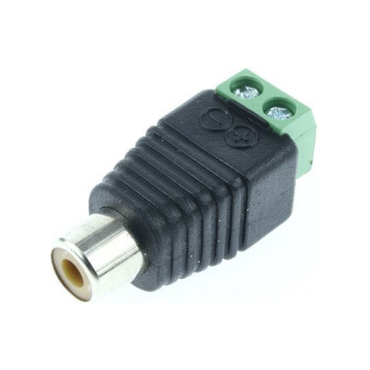 CINCH plug with terminal block