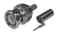 Connector BNC crimp 7mm (RG 6)