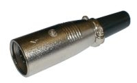 MIC connector (3 plugs, metal)