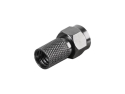 Connector F  HQ 5.0mm rubber band, black