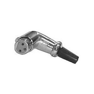 MIC plug contact (metal) 3PIN angled