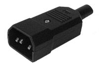 Connector AC (for PC cable)