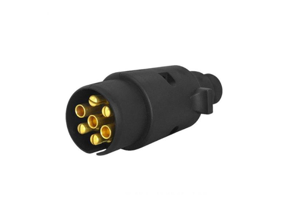Connector for trailer LXS20 7pin plastic