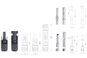 Connector for solar panels MC4-F