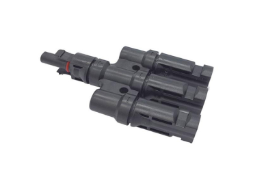 Connector for solar panels MC4 branch 1x socket, 3x connector