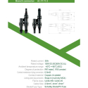 Connector for solar panels MC4 T GETI 1x male, 2x female